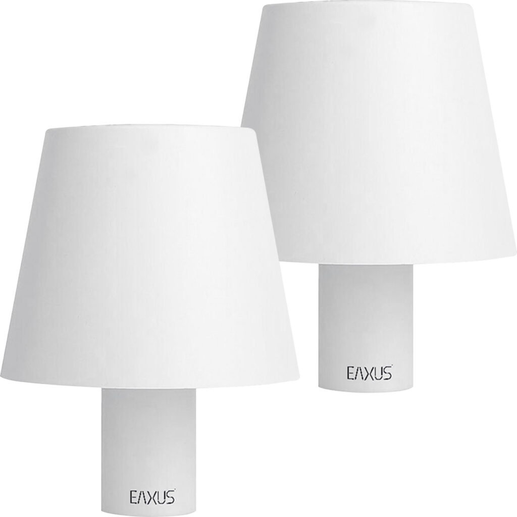 2er-Set Wiederaufladbare Akku-Flaschenlampe, 3 Lichtfarben, Ø10,7 x 13,5 cm