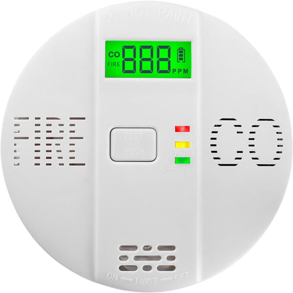 CO & Rauchmelder Kombigerät Air-Guard Duo, 85dB, Brand- & Kohlenmonoxidalarm