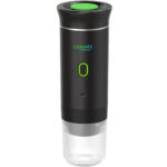 Espresso To Go Akku-Kaffeemaschine, für Kapsel und Pulver, schwarz