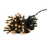 LED Lichterkette, warmweiss – 7,2m, 96 LEDs, Timer & 7 Licht-Effekte