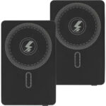 2er-Set Powerbank MagSafe 5000 mAh, schwarz 2er-Set Powerbank MagSafe 5000 mAh, schwarz
