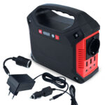 Tragbare Powerstation & Solar-Generator mit 155 Wh, 230V & 12V, 180 Watt