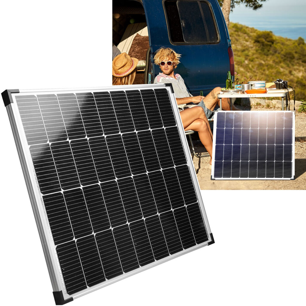 Monokristallines Solarpanel, 110 Watt, IP65