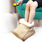 2in1-Fusswärmer mit Vibrationsmassage und Fernbedienung, weiches Teddyfutter 2in1-Fusswärmer mit Vibrationsmassage und Fernbedienung, weiches Teddyfutter