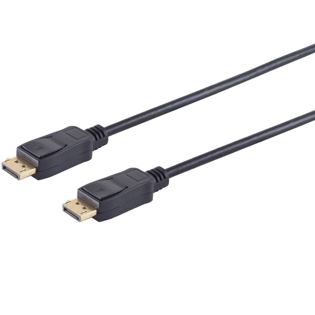 Displayport-Kabel 1.4, 8K @60Hz, 2 m, schwarz Displayport-Kabel 1.4, 8K @60Hz, 2 m, schwarz