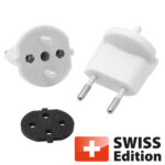 Fixadapter Typ11 / Konturenstecker, weiss (für die 2-polige Variante)