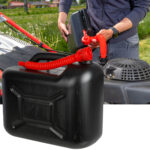 Benzinkanister 20 l, Kraftstoffkanister aus Kunststoff, mit Giessrohr Benzinkanister 20 l, Kraftstoffkanister aus Kunststoff, mit Giessrohr