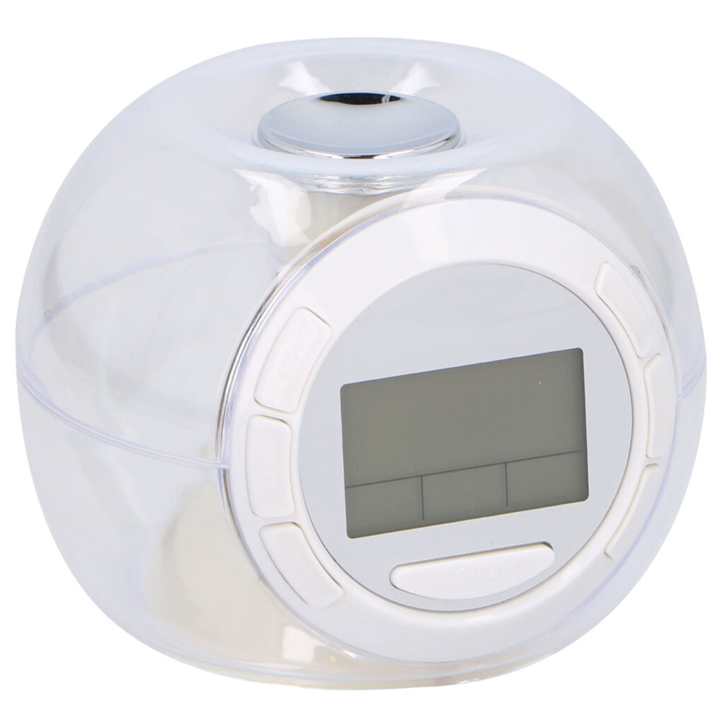 Tischwecker mit LED-Beleuchtung und Naturgeräuschen