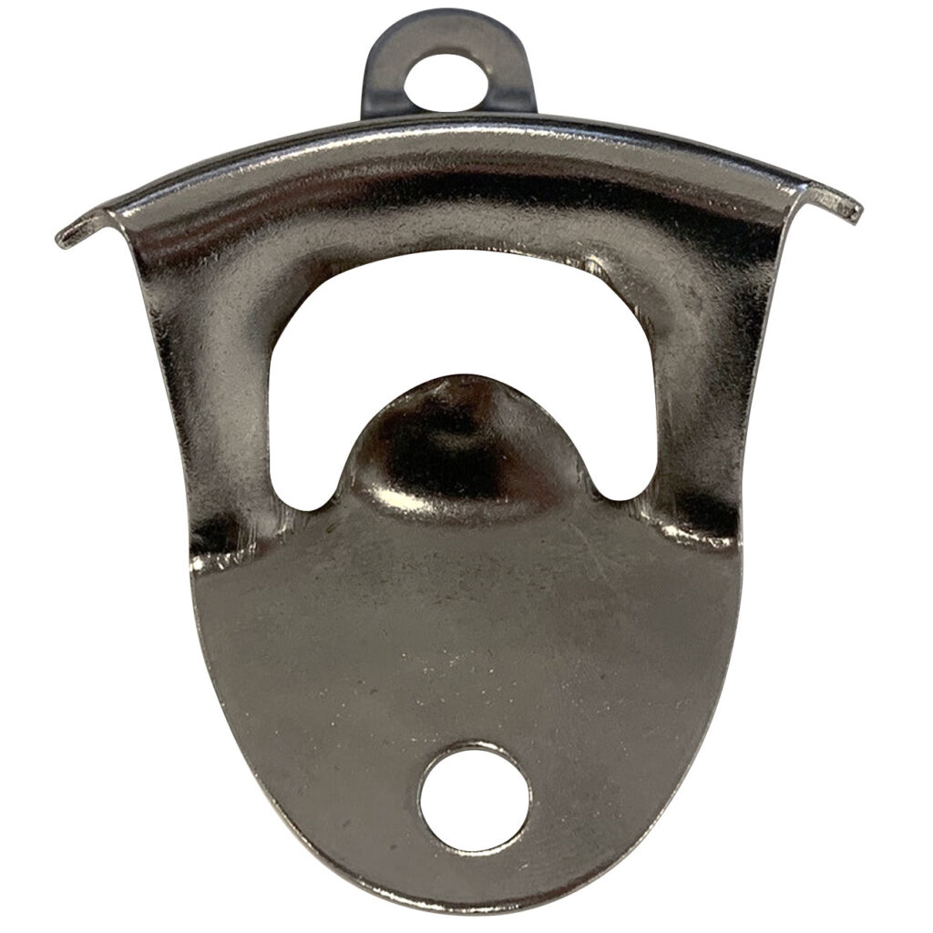 Flaschenöffner Wandmontage, Metall, 8,5 x 5,5 cm Flaschenöffner Wandmontage, Metall, 8,5 x 5,5 cm