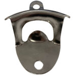 Flaschenöffner Wandmontage, Metall, 8,5 x 5,5 cm