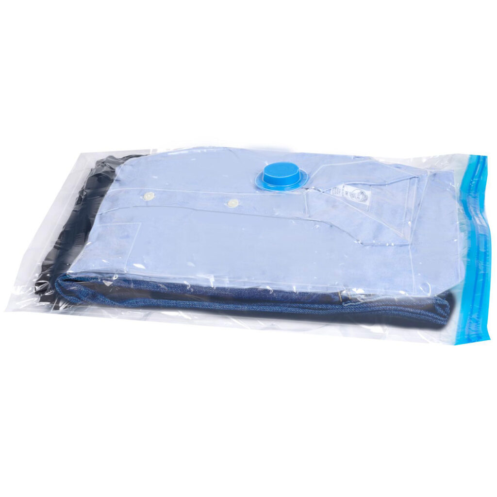 Vakuum-Beutel mit Klipp-Verschluss, Kunststoffbeutel Kompression Staubsauger, 45 x 60 cm