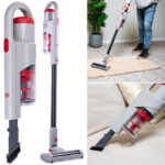 Kabelloser Staubsauger beutellos, Akku Staubsauger mit Handfunktion, 2 kg