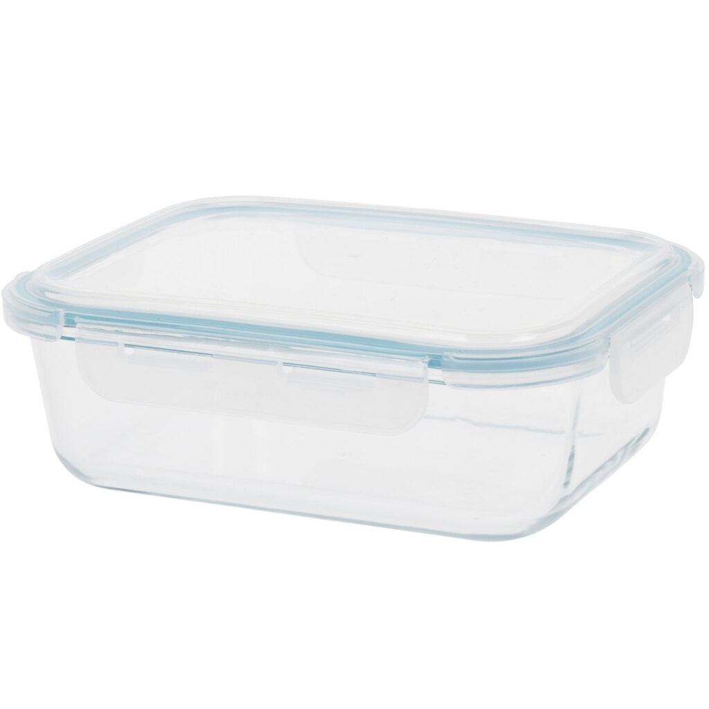 Frischhaltedose aus Glas mit Klick-Verschluss, 1480 l