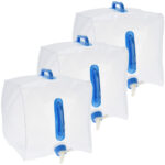 3er-Set Wasserkanister mit Tragegriff, 20 Liter