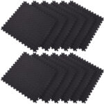 12er-Set Fitnessmatten, Schaumstoff, Bodenmatten, 40 x 40 cm