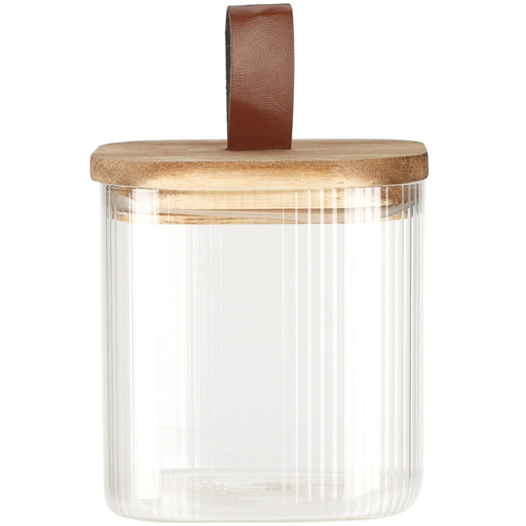 Vorratsglas mit Akazienholzdeckel, 750 ml
