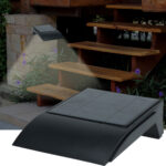 Solar-LED-Wandleuchte mit PIR-Sensor, 50 Lumen