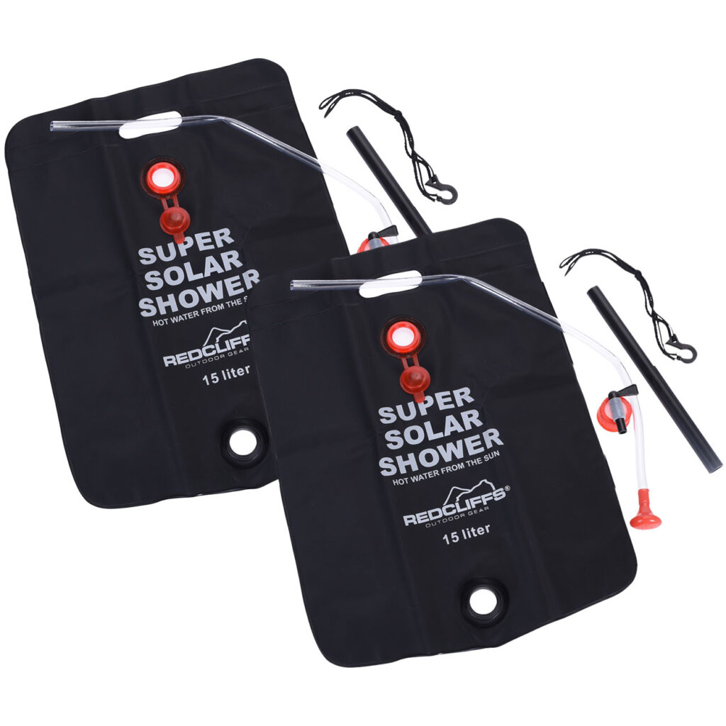 2er-Set Camping-Dusche, 15 Liter 2er-Set Camping-Dusche, 15 Liter