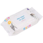 Feuchttücher für Haustiere, 60 Stk.