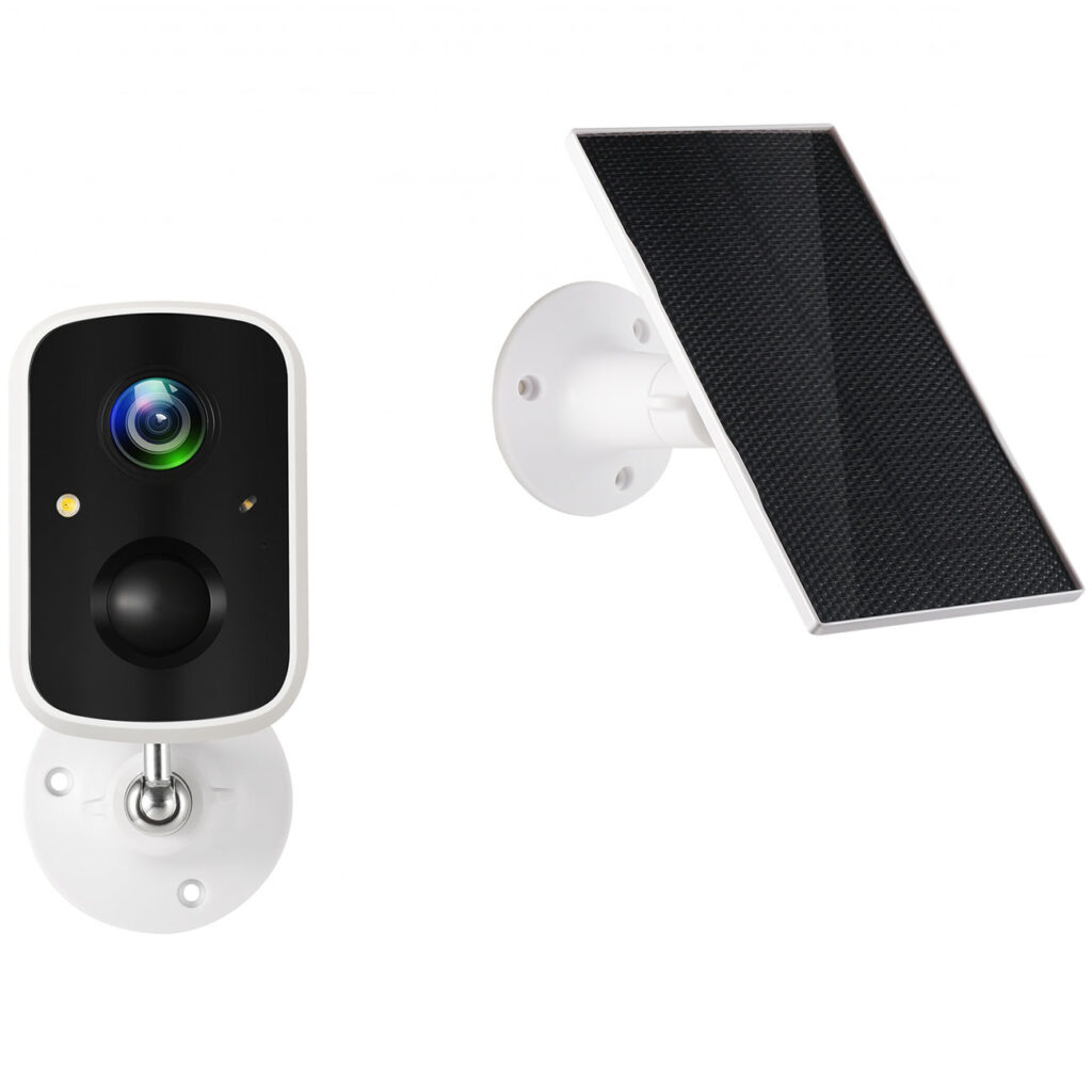 Outdoor IP-Kamera, Solar, Überwachungskamera, Nachtsicht, FullHD