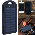 Solar Powerbank inkl. Taschenlampe, 4.000 mAh, 2x USB-A, 10 Watt
