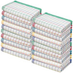 20er-Set Baumwoll-Geschirrtücher, multicolor, 70 x 50 cm