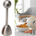 Eierköpfer aus Edelstahl, Eieröffner