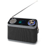 Design DAB+/ UKW – Radio mit Bluetooth, USB und integriertem Akku