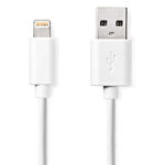 iPhone Ladekabel, Lightning Kabel, USB-A, Apple MFi Zertifiziert, 1 m, weiss