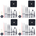 4er-Set Komplett Set aus Uhrwerk-Komplettset mit 3 verschiedenen Zeigersets
