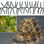 LED Lichterkette, 1512 LEDs, warmweiss, 7 Lichtmuster, IP44, 11 m