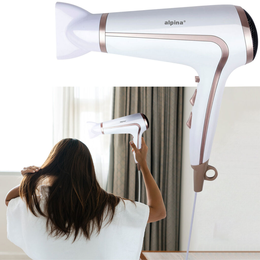 Haarföhn mit Cool-Shot Funktion, 1600-2000 Watt