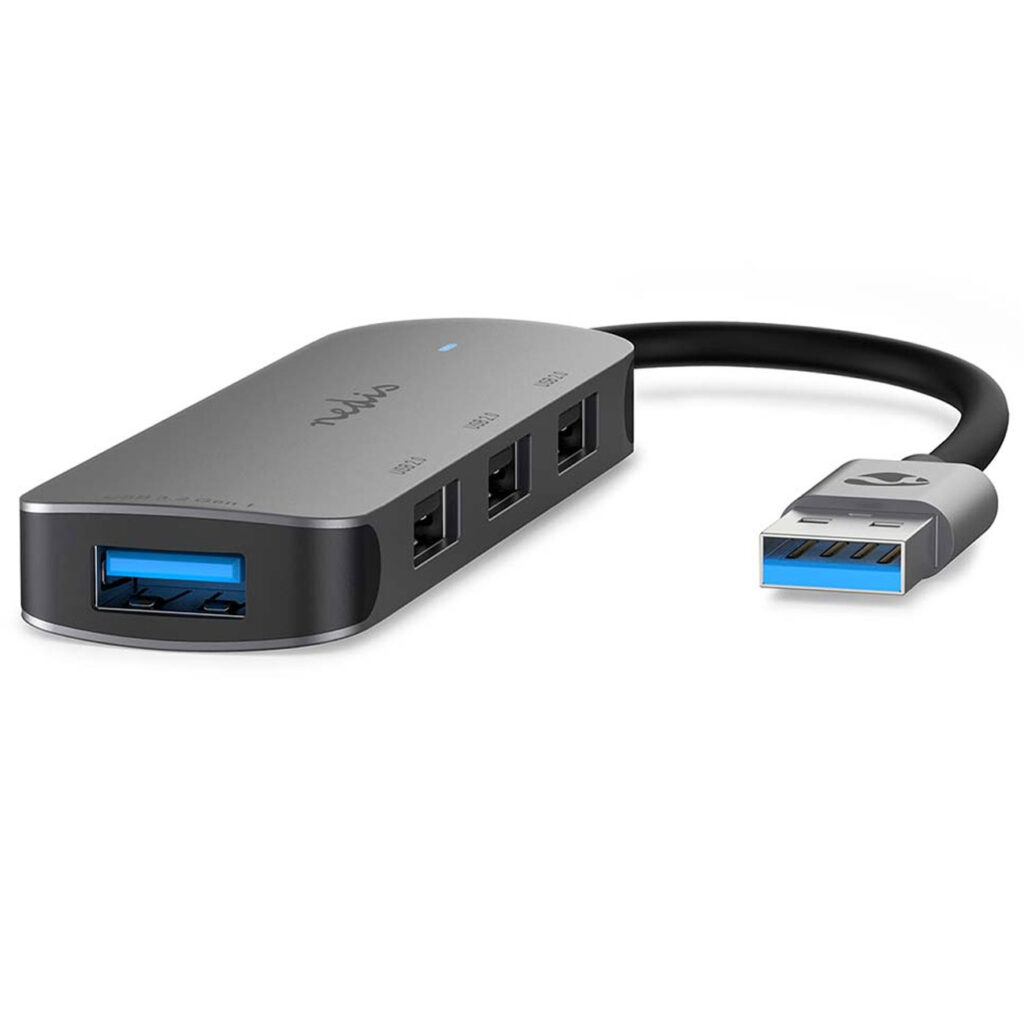 4 Port USB-A Hub