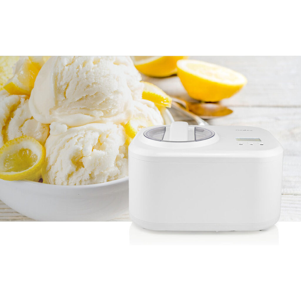 Vollautomatische Eismaschine, Ice Maker mit Kühlkompressor, 1 Liter, 100 W