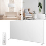 WLAN Infrarotheizung mit programmierbaren digitalen Thermostat, Stand- & Wandmontage, 700W