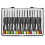 Präzisions-Schraubendreher-Set mit Etui, 15-teilig, Torx, Schlitz, Kreuz, Sechskant
