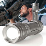 Premium-LED-Taschenlampe mit Samsung 5-W-Hochleistungs-LEDs, wasserdicht