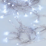 LED-Lichterkette, Indoor, 10 hell-weisse LEDs, batteriebetrieben, L 100 cm