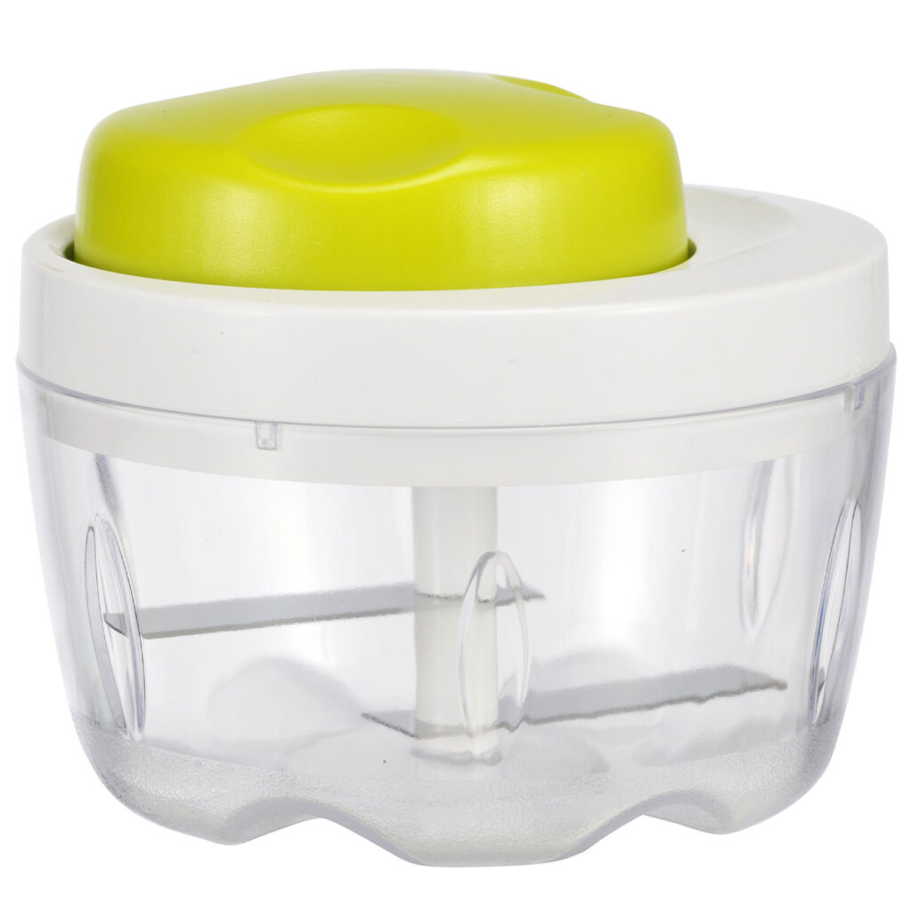 Multi-Zerkleinerer, weiss-grün, Zwiebelschneider, Ø 11 x H 9 cm