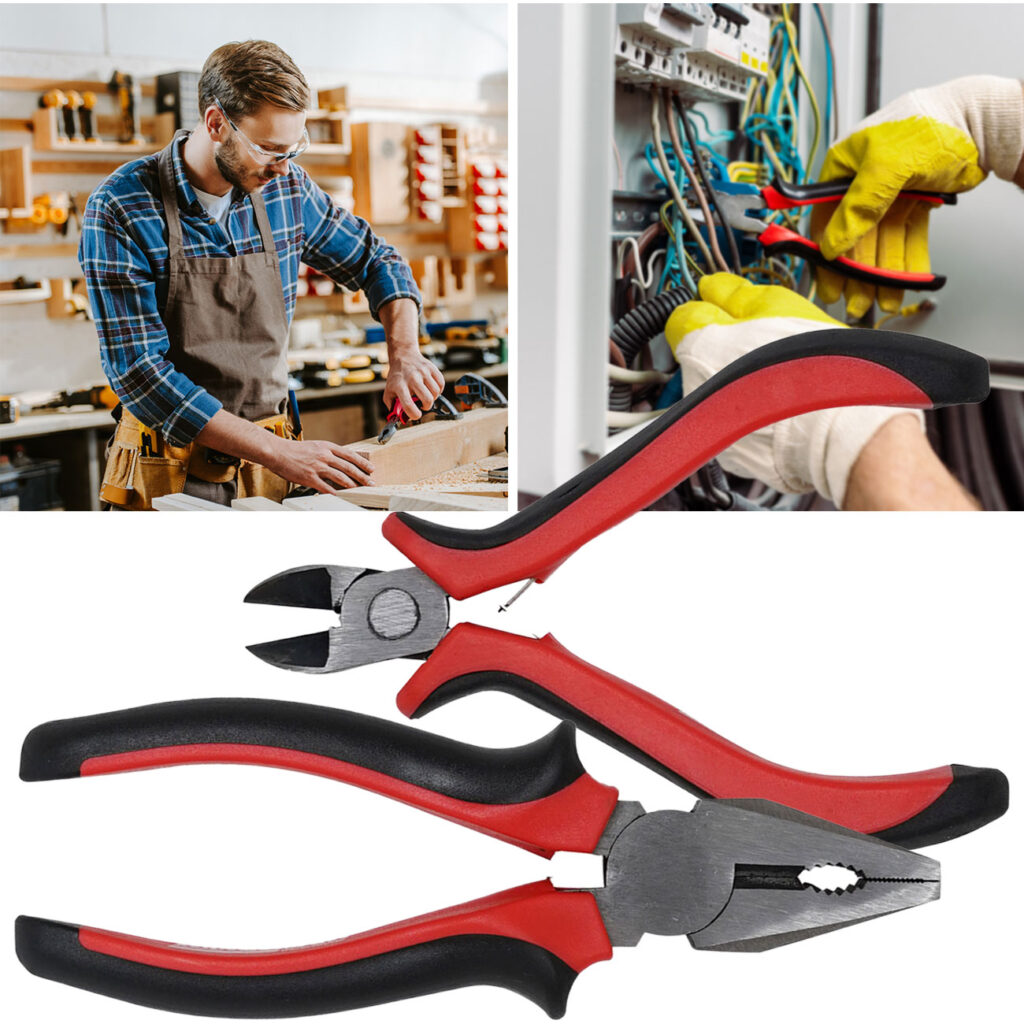 Zangen-Set, Kombizange plus Seitenschneider Zangen-Set, Kombizange plus Seitenschneider