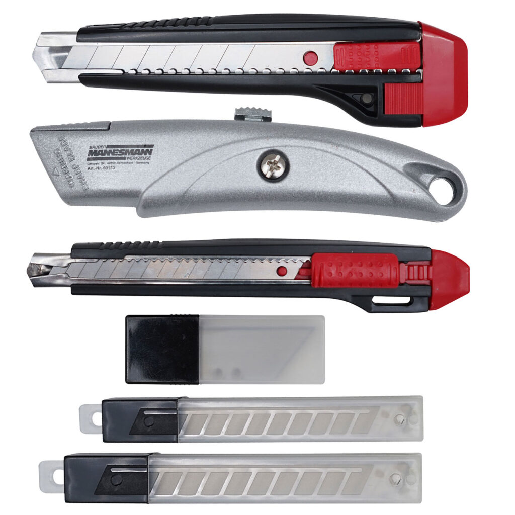 Abbrechmesser-Set, 33-teilig, Universalmesser
