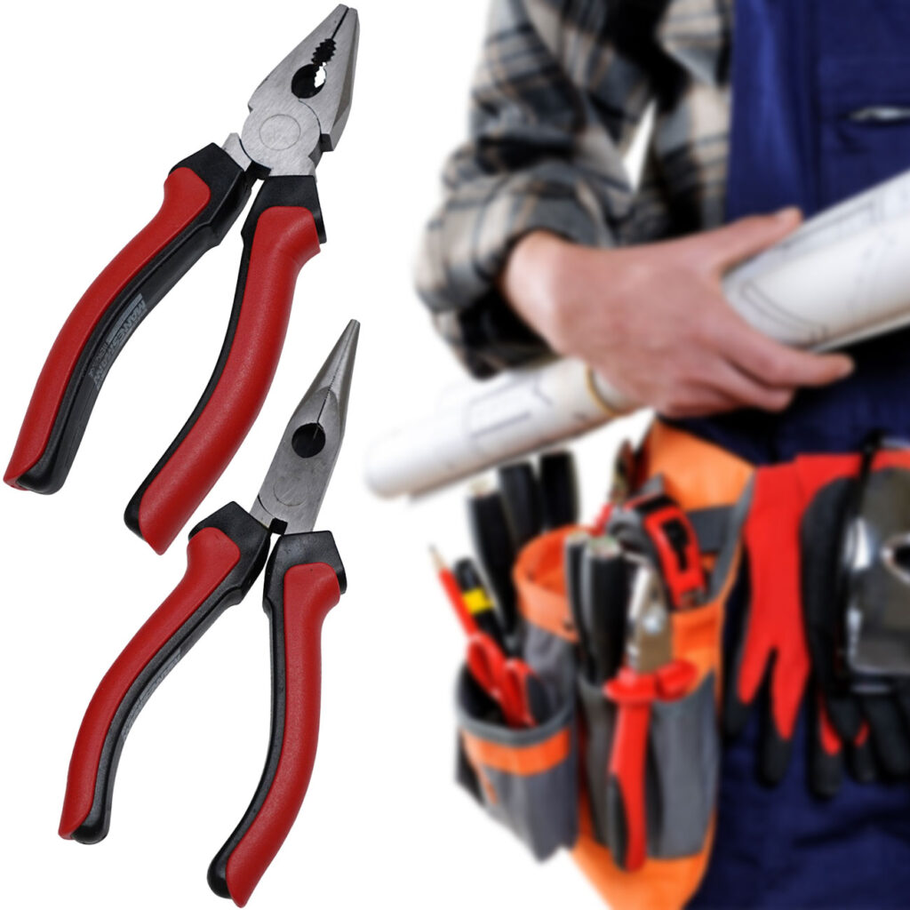 Kombizange und Telefonzange, 160 mm Kombizange und Telefonzange, 160 mm