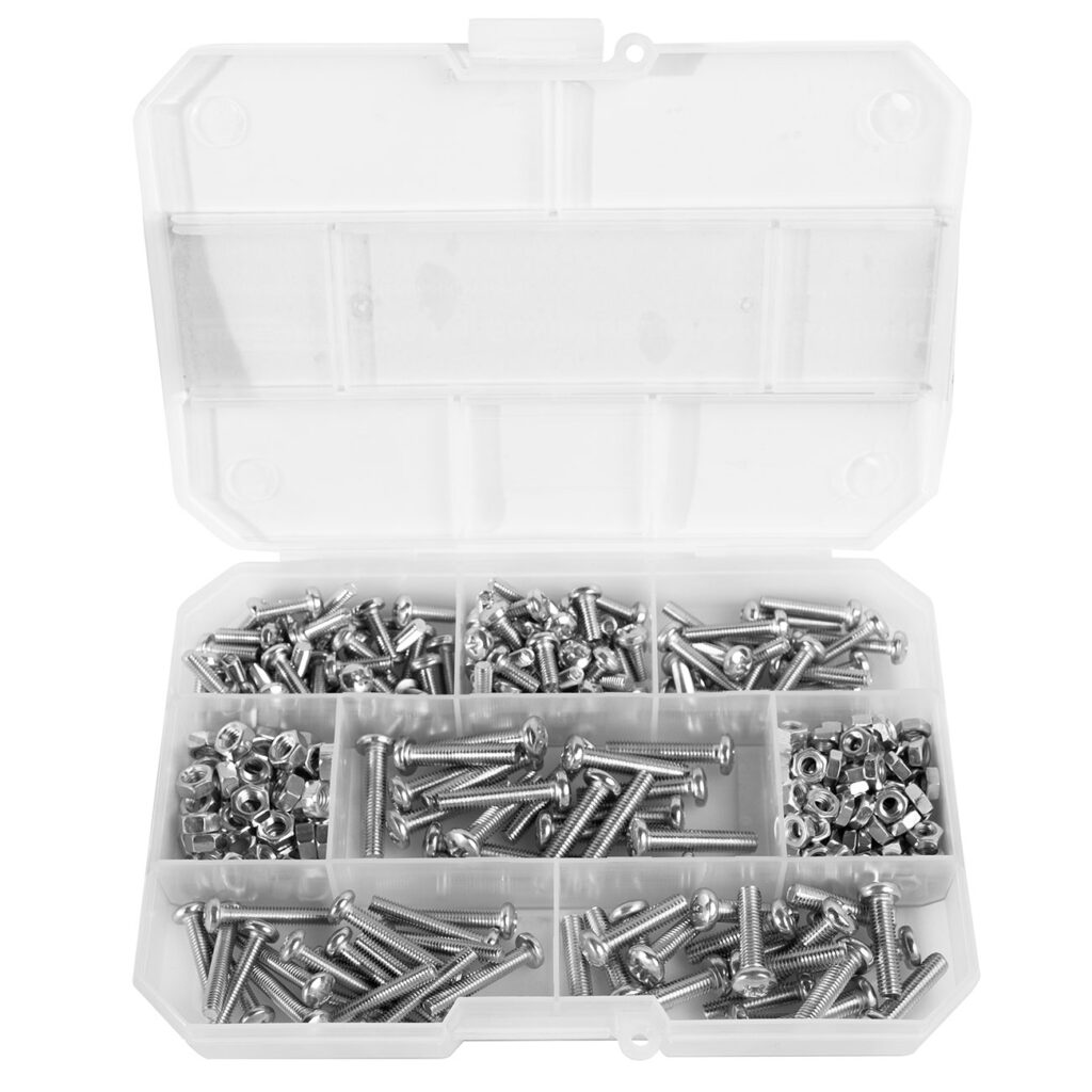 Gewindeschrauben-Sortiment, 290-tlg. Gewindeschrauben-Sortiment, 290-tlg.