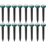 16er-Set Maulwurf- und Wühlmaus-Verteiber, Erdspiesse, solarbetrieben, IP44 16er-Set Maulwurf- und Wühlmaus-Verteiber, Erdspiesse, solarbetrieben, IP44