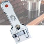 Schaber für Ceranfeldplatten aus Metall, L 14 cm