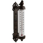 Garten-Thermometer zur Wandmontage, mit Vogel, drehbar