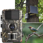 Wildkamera, PIR-Bewegungssensor, Nachtsicht, Full-HD