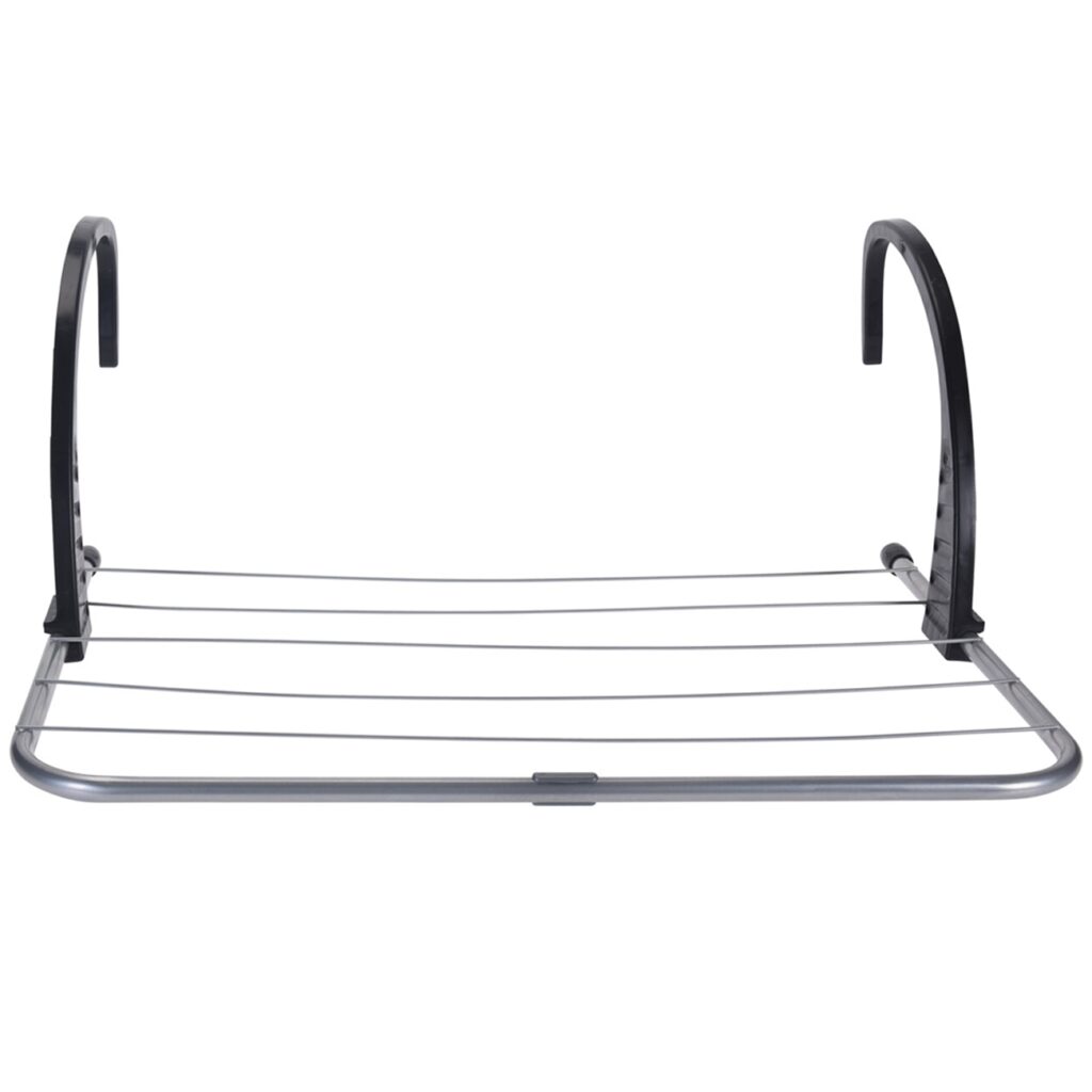 Geländer Wäscheleine, Trockengestell mit 3 m Längenkapazität