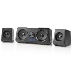 Gaming Lautsprecher, PC Soundsystem, Dual-Subwoofer, LED-Lichteffekte, 48 W