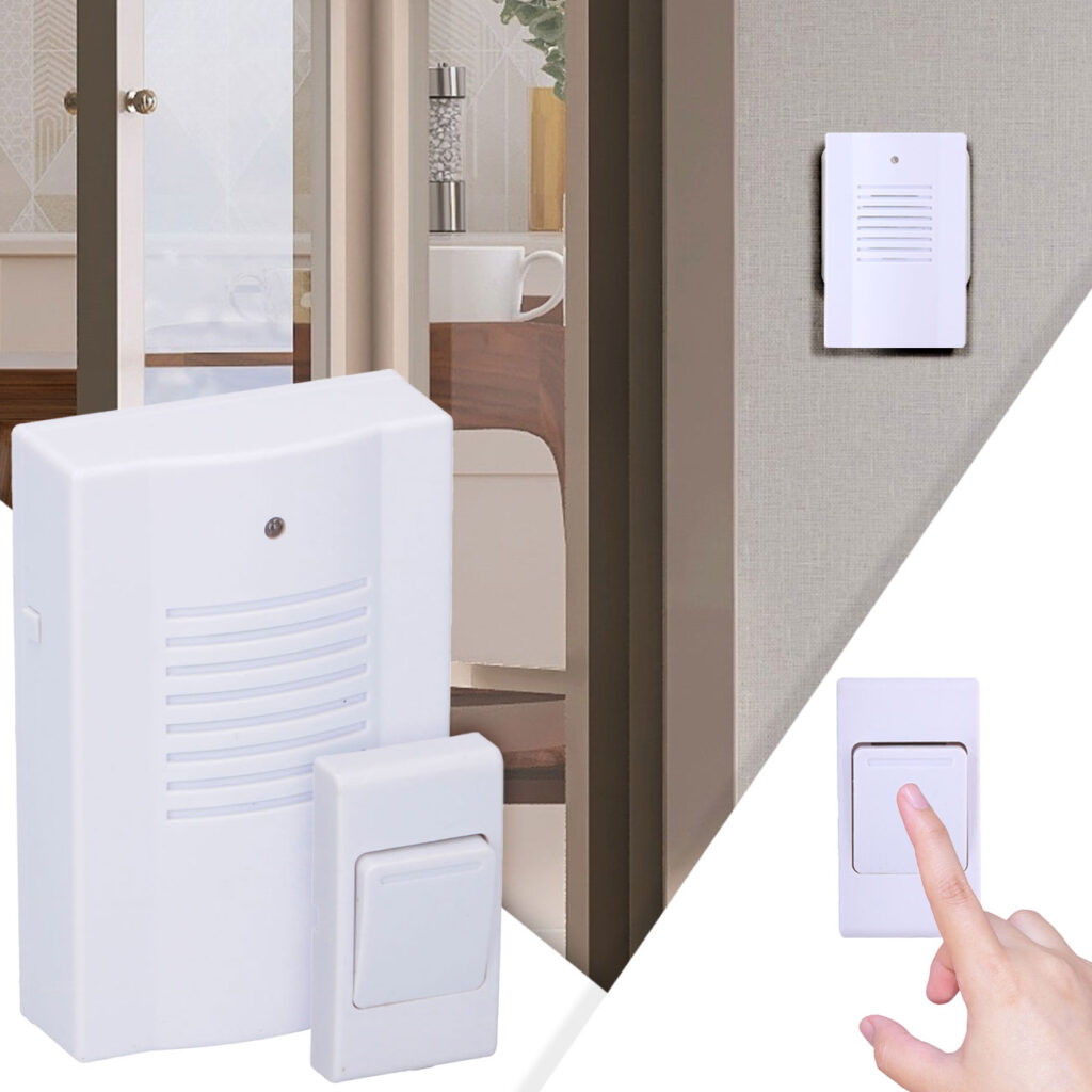 Funktürklingel, 16 verschiedenen Melodien, Batteriebetrieb